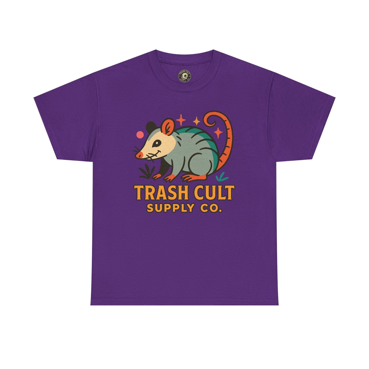 Trash Cult Unisex Cotton Tee, Trendy Apparel, Gift for Nature Lovers, Eco-Friendly Fashion, Unique Graphic Tee, Beach Casual Wear