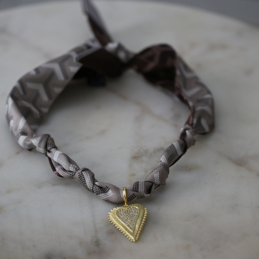 Driftwood Scarf Necklace