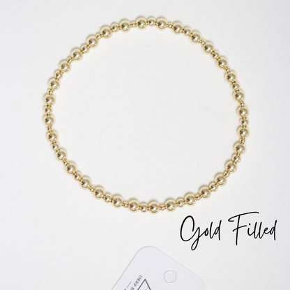 Lizzie Beaded Bracelet 14k Gold Filled