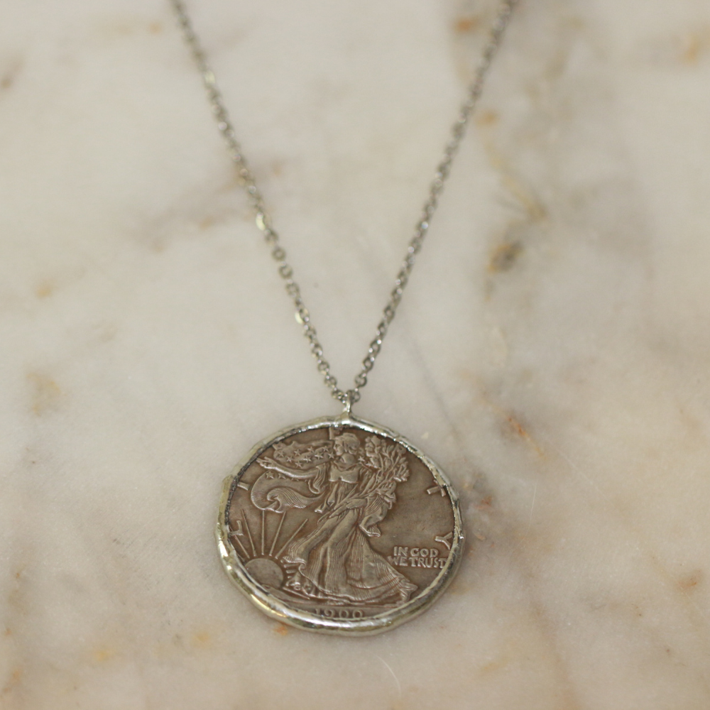 Liberty Coin Necklace (Replica Coin)
