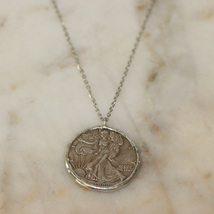 Liberty Coin Necklace (Replica Coin)