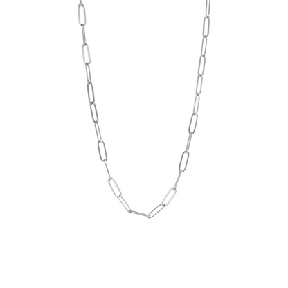 Carla 18k Gold Plated Stainless Steel Paper Clip Chain