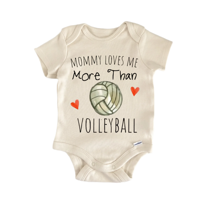 Volleyball Love Newborn Baby Onesie® Bodysuit