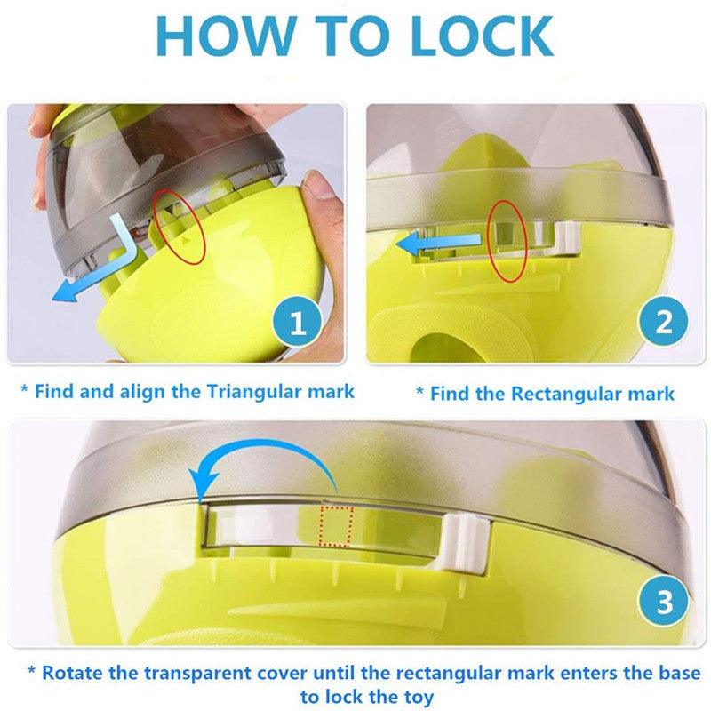 Dog Food Leaking Ball Toy