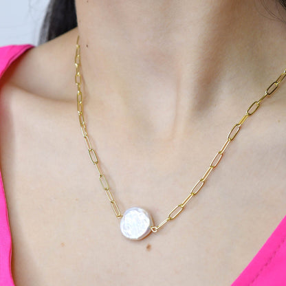 Pearl Dream Gold Necklace