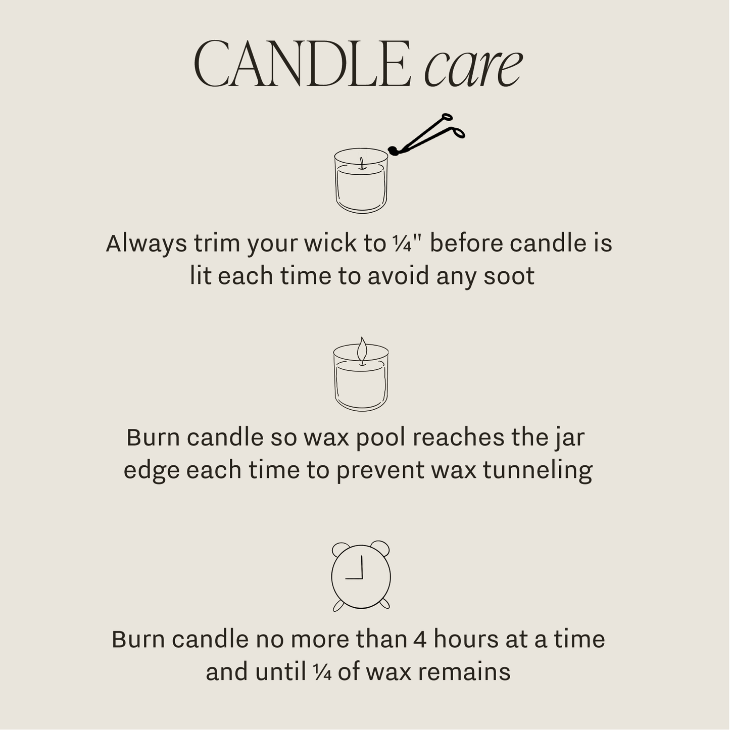 Coastal Lemon Soy Candle - Tinted Glass Jar - 12 oz