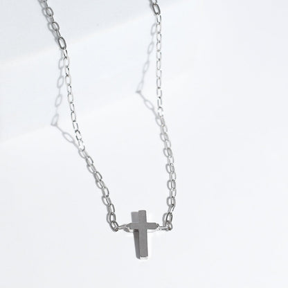 Sister Forever Silver Necklace