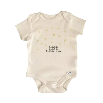 Twinkle Twinkle Star Newborn Baby Onesie® Bodysuit