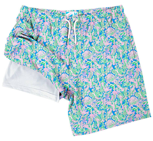 Men's Calypso 2.0 Shorts - 7 Inch with White Liner