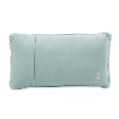 Where the People Aren't Needlepoint Pillow