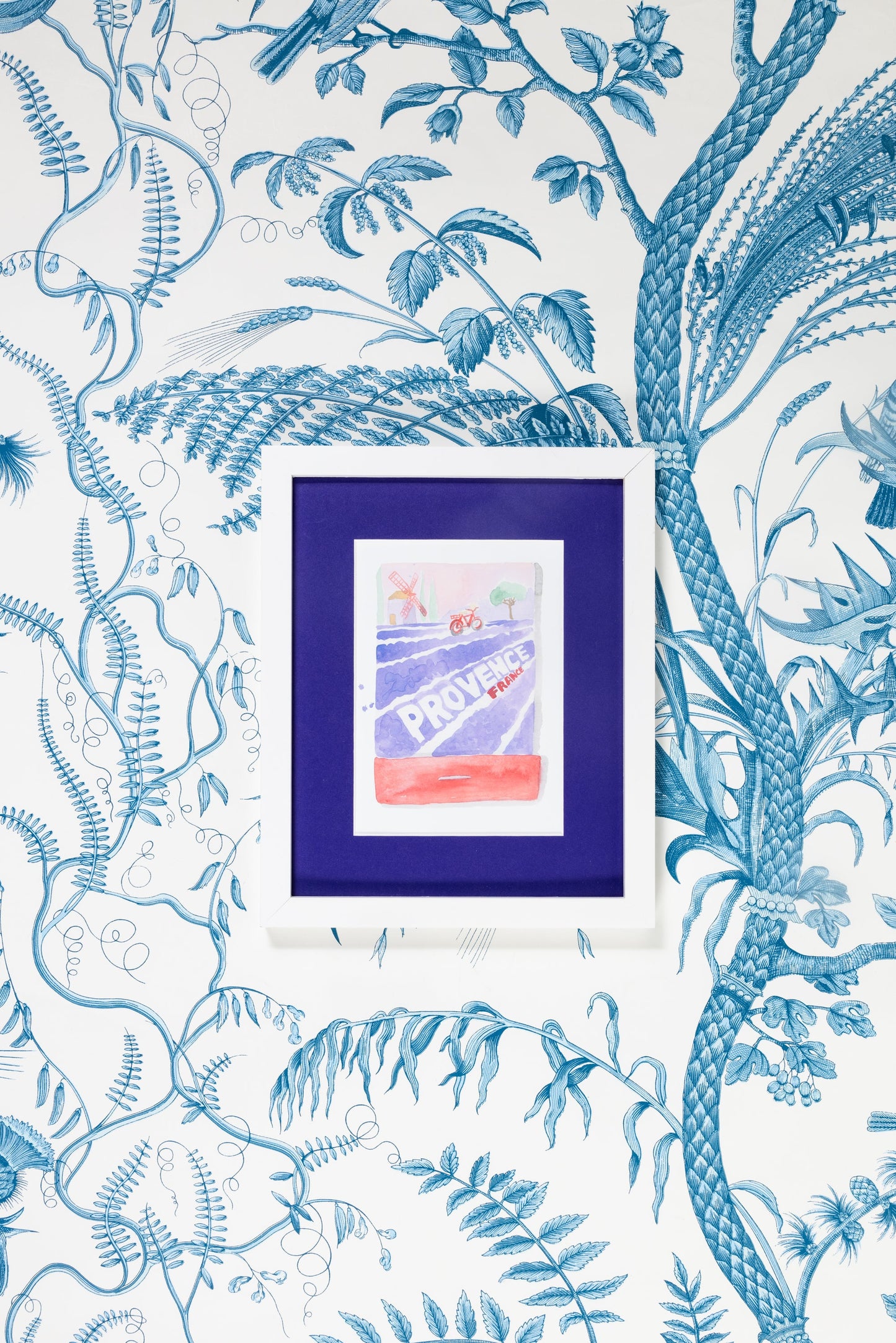 Provence Matchbook Art Print