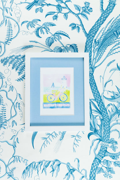 Martha's Vineyard Matchbook Art Print