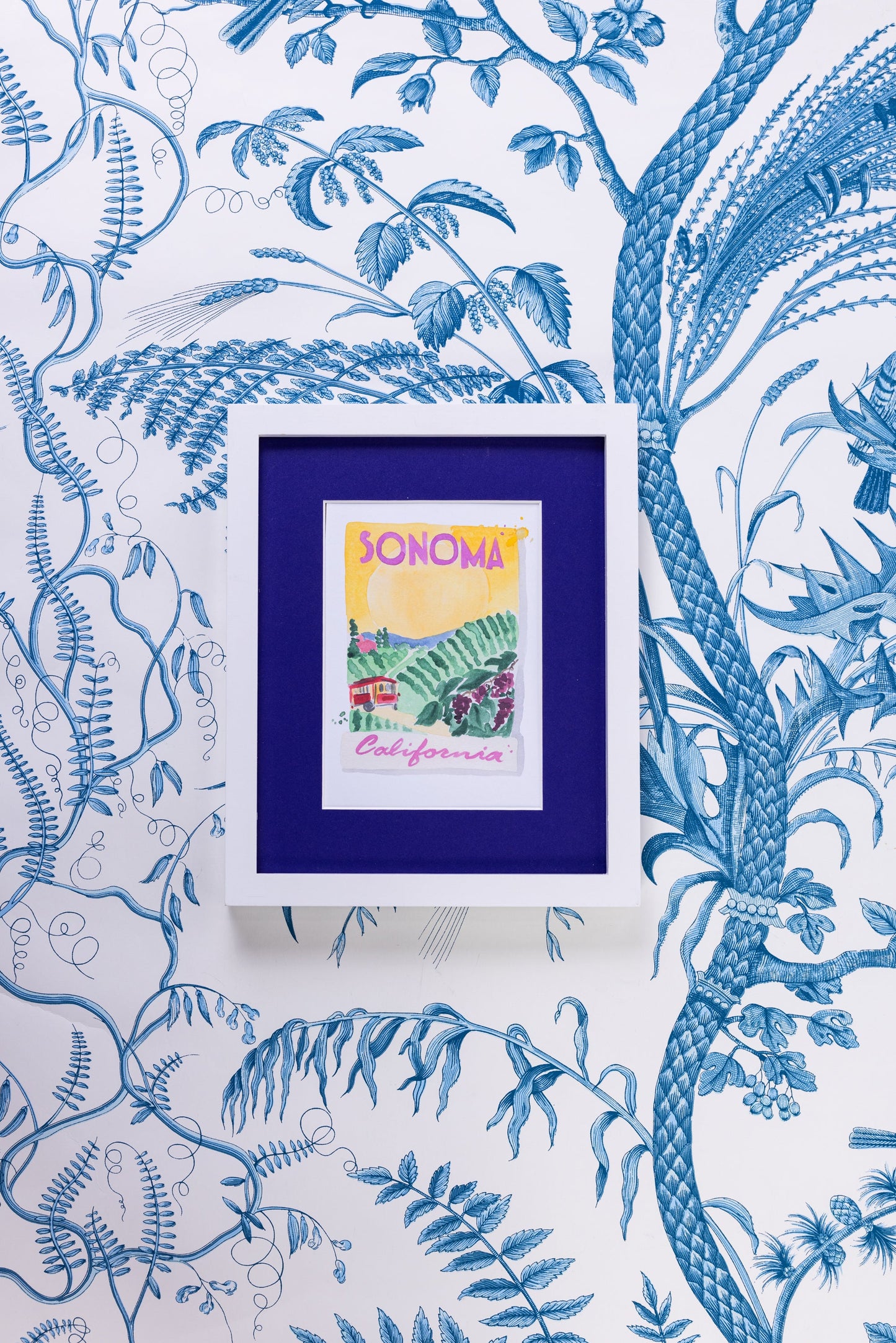 Sonoma Matchbook Art Print