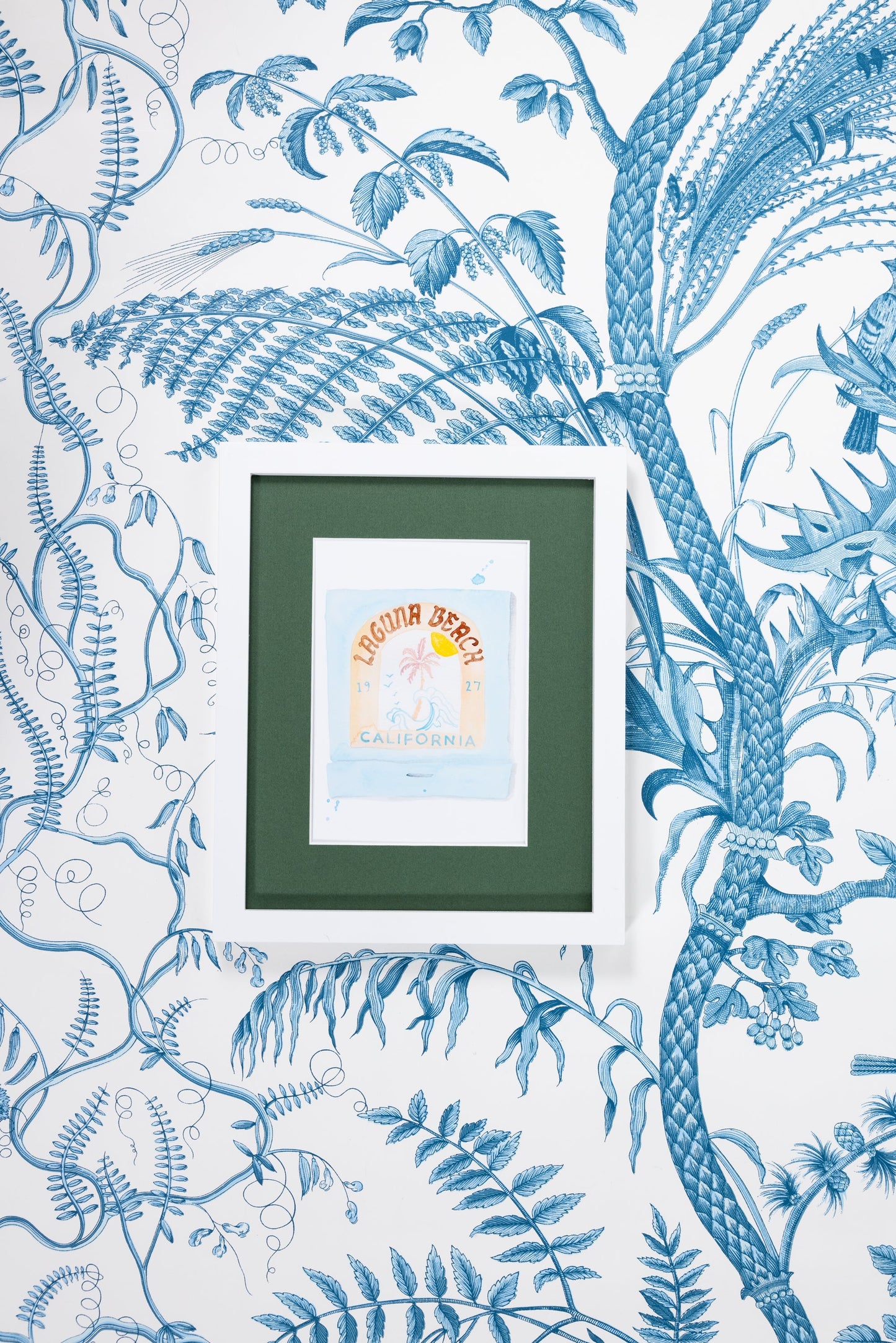Laguna Beach Matchbook Art Print