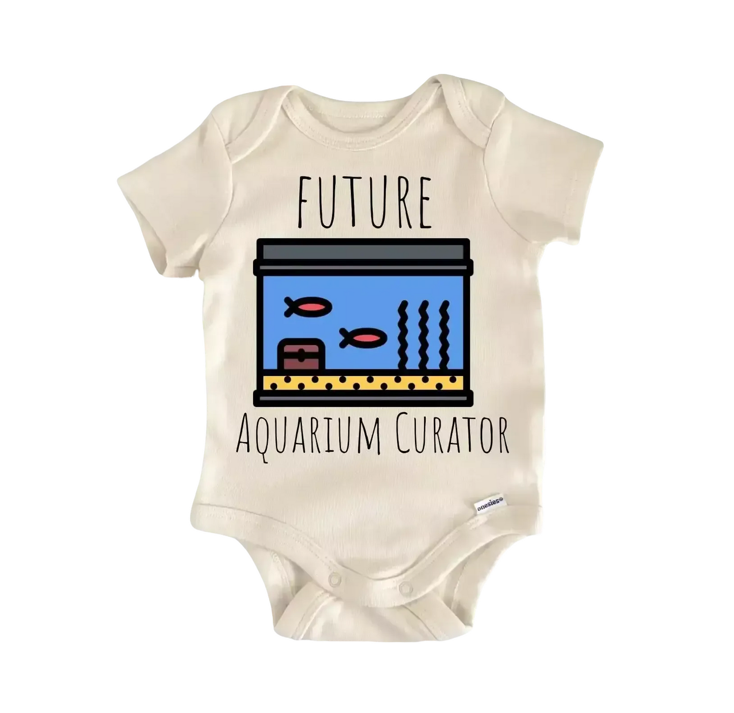 Aquarium Newborn Baby Onesie® Bodysuit