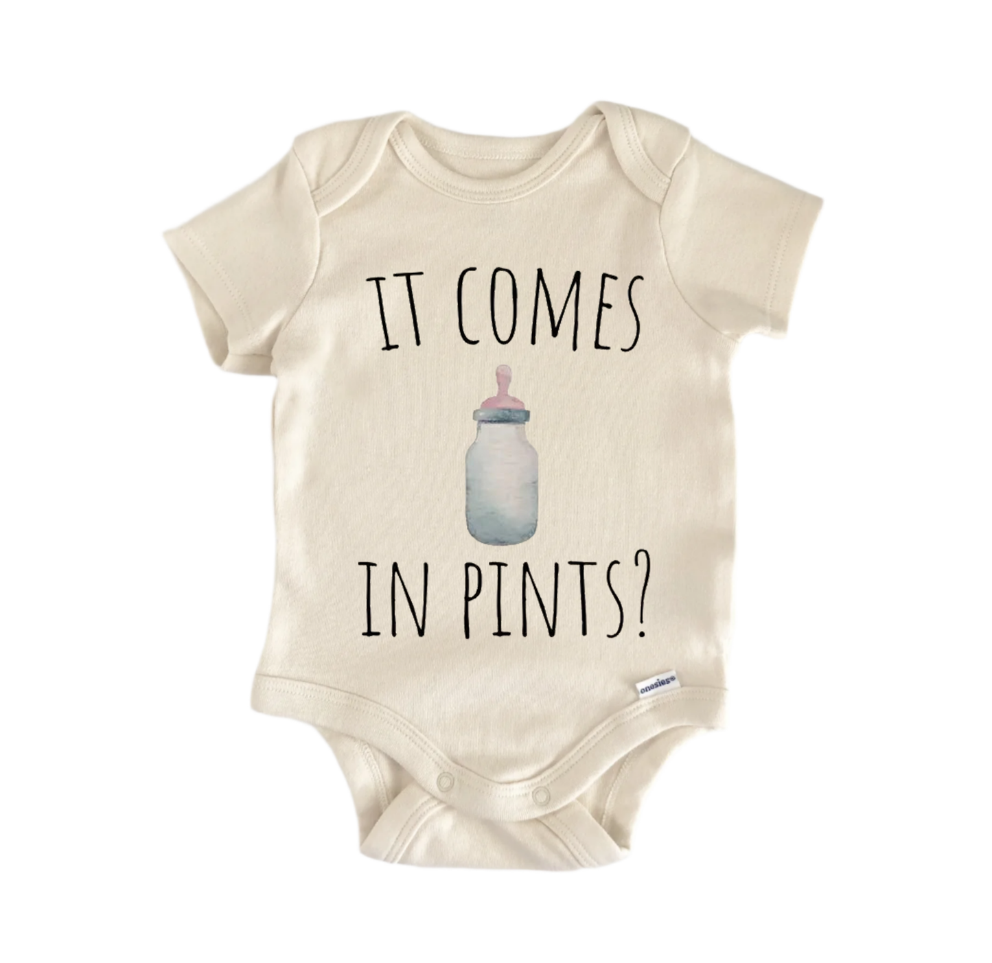It Comes Pints Adventure Newborn Baby Onesie® Bodysuit