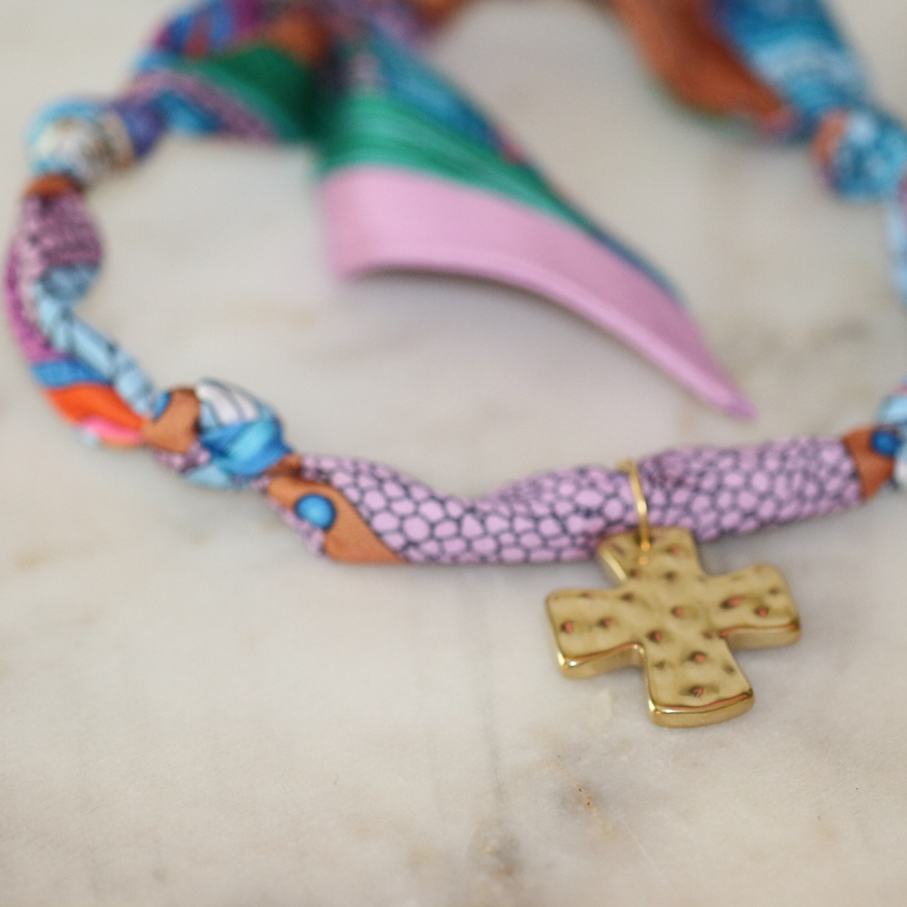 River Market Scarf Necklace