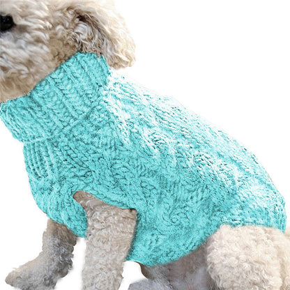 Dog Winter Warm Knit Sweater
