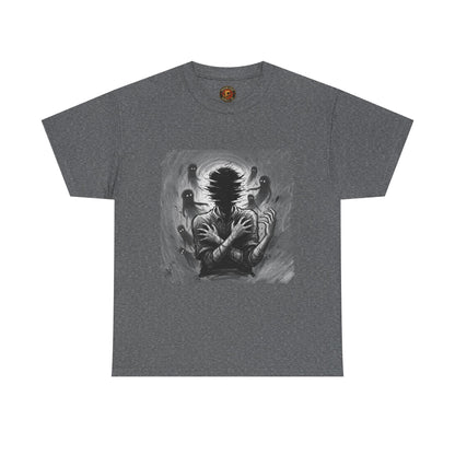 Xian Allen x Trash Cult Shirt – “Don’t Let Them In” | Ghost Spiral Emotional Horror Tee
