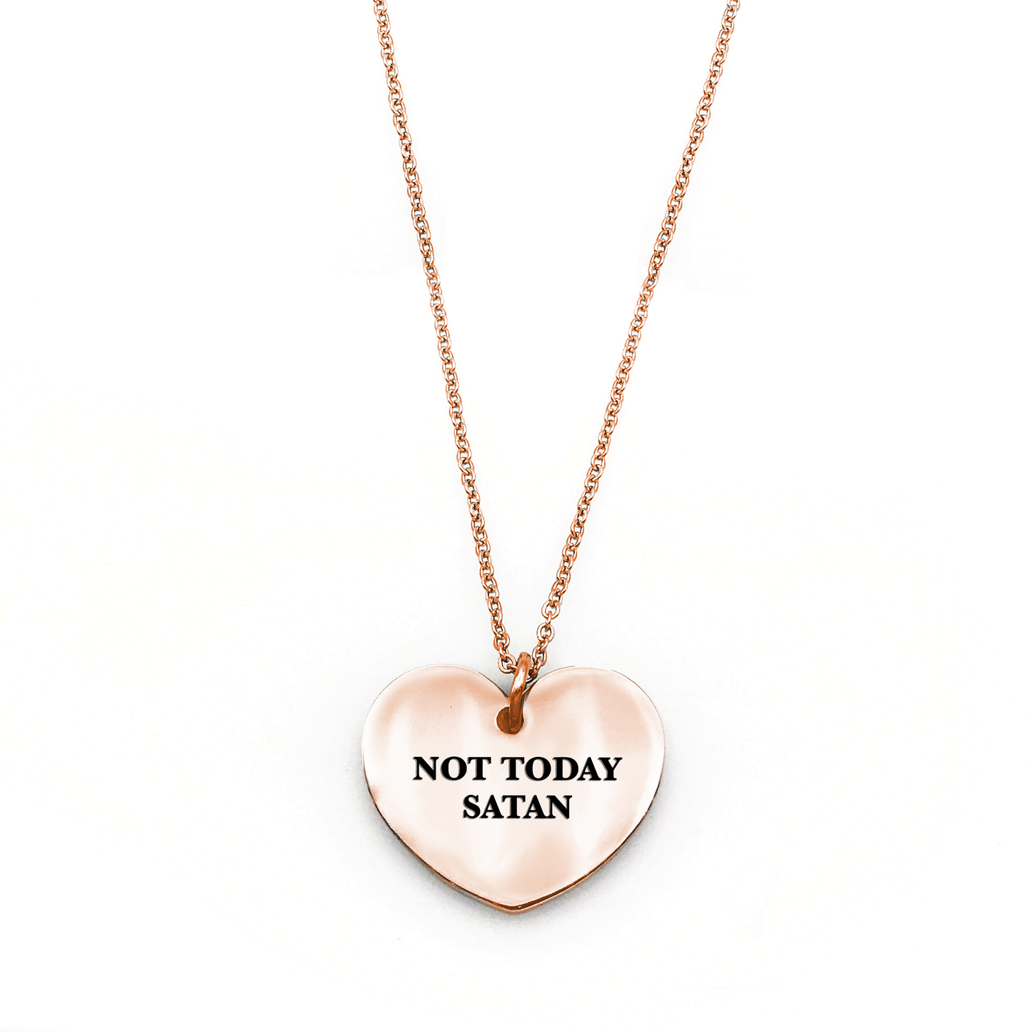 Not Today Satan Necklace