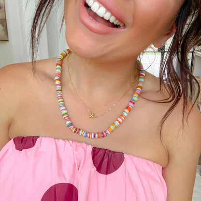 Color Me Cute Gemstone Necklace