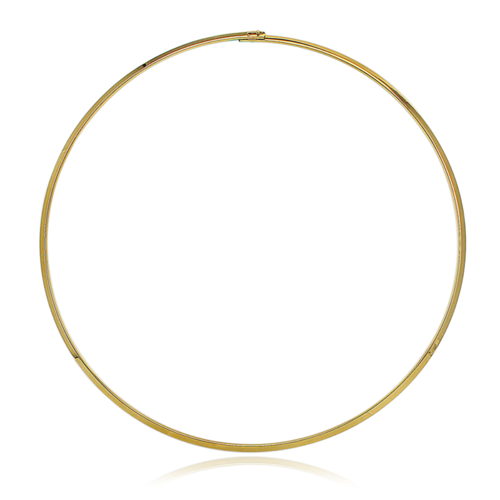 Sleek Collar Choker Necklace 18K Non Tarnish