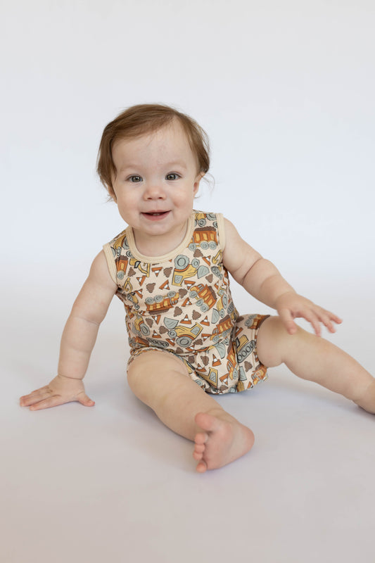 Dozers Shorty Tank Romper