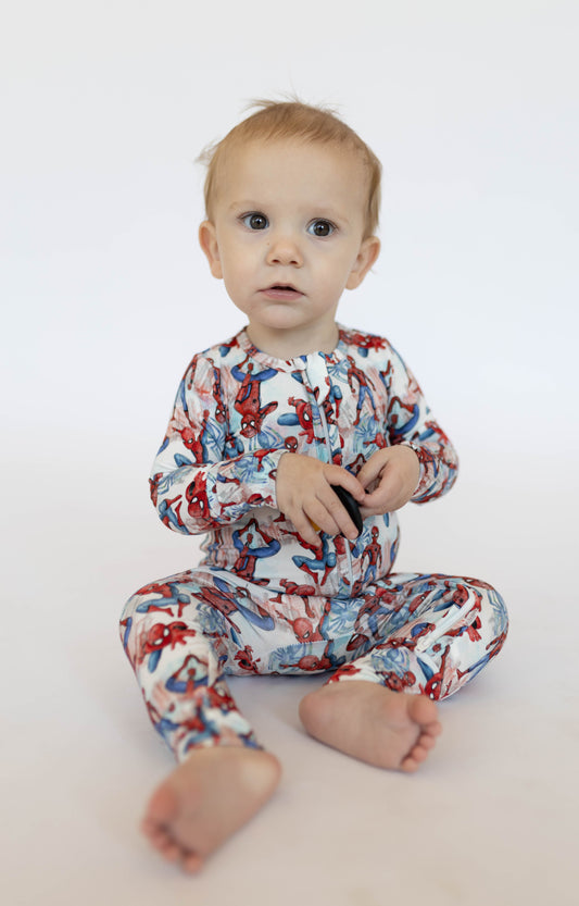 Watercolor Spidey Loveralls