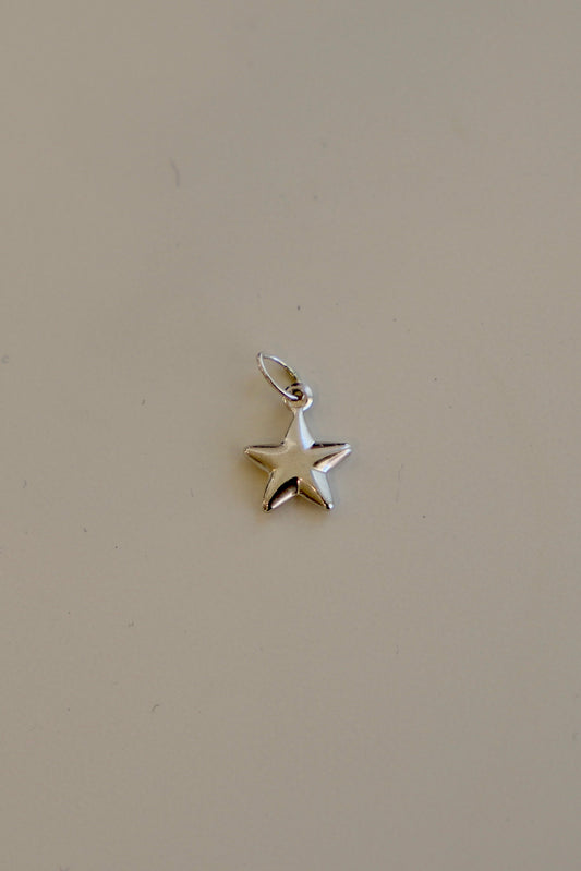 SILVER STAR CHARM