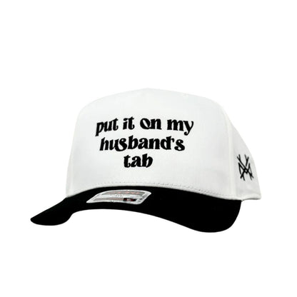 Put it on my Husband's Tab