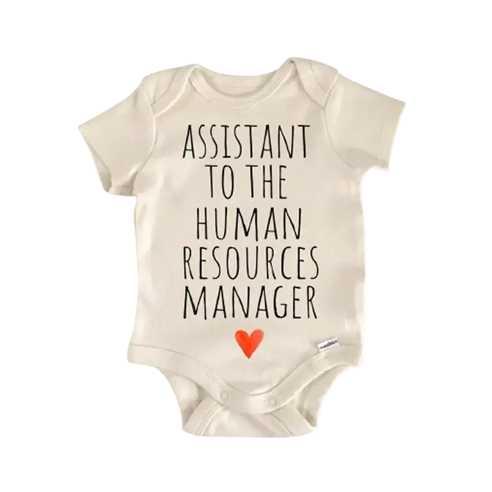 Hr Manager Human Newborn Baby Onesie® Bodysuit