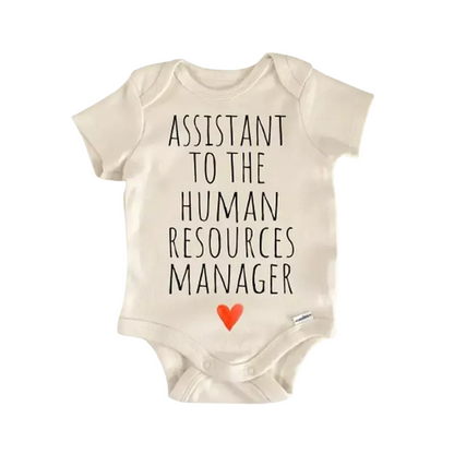 Hr Manager Human Newborn Baby Onesie® Bodysuit