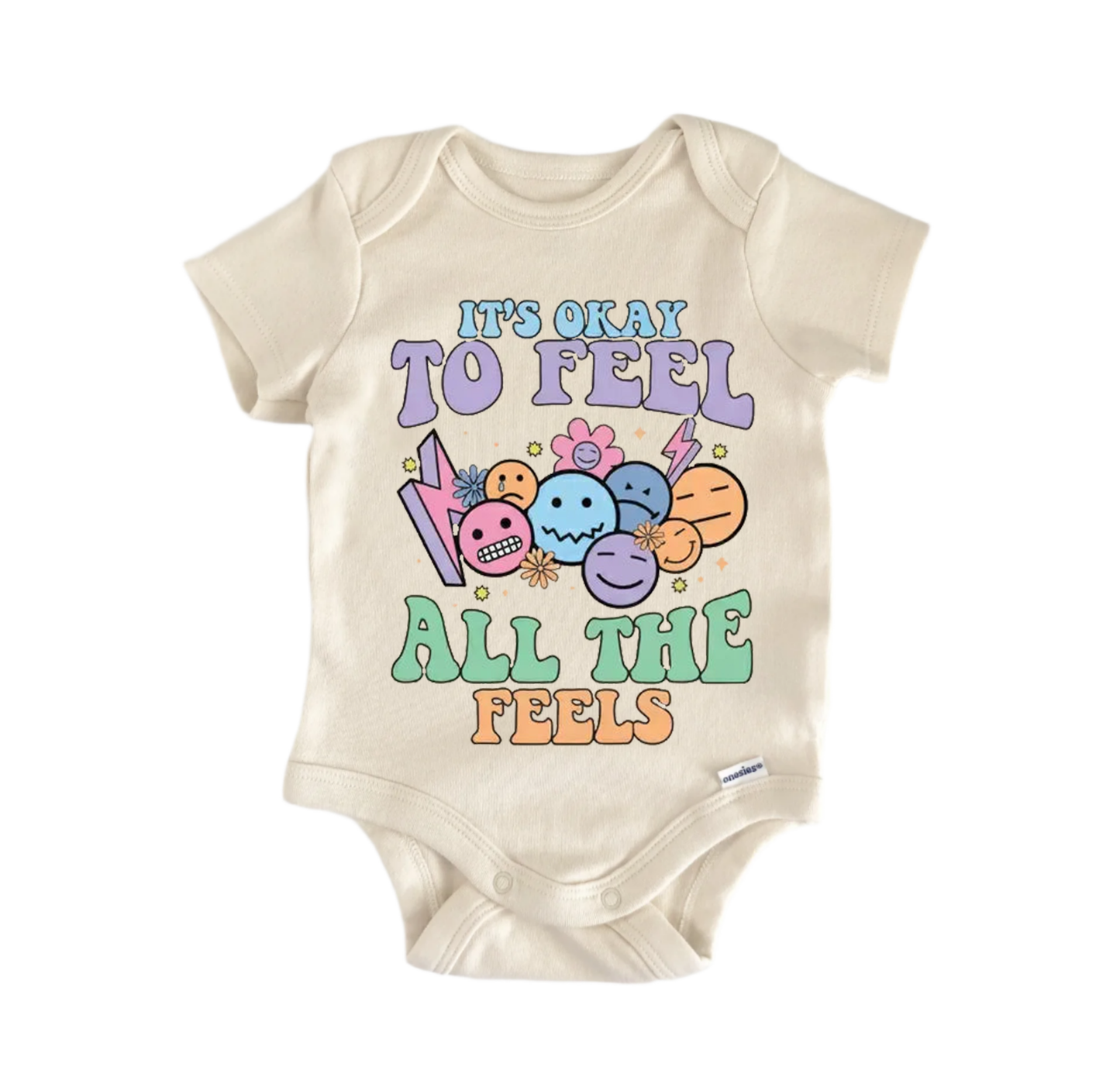 Positivity Mental Health Newborn Baby Onesie® Bodysuit