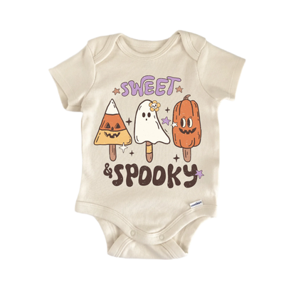 Sweet Spooky Halloween Newborn Baby Onesie® Bodysuit