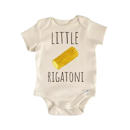 Italian Pasta Rigatoni Newborn Baby Onesie® Bodysuit