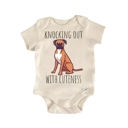 Boxer Dog Animal Newborn Baby Onesie® Bodysuit