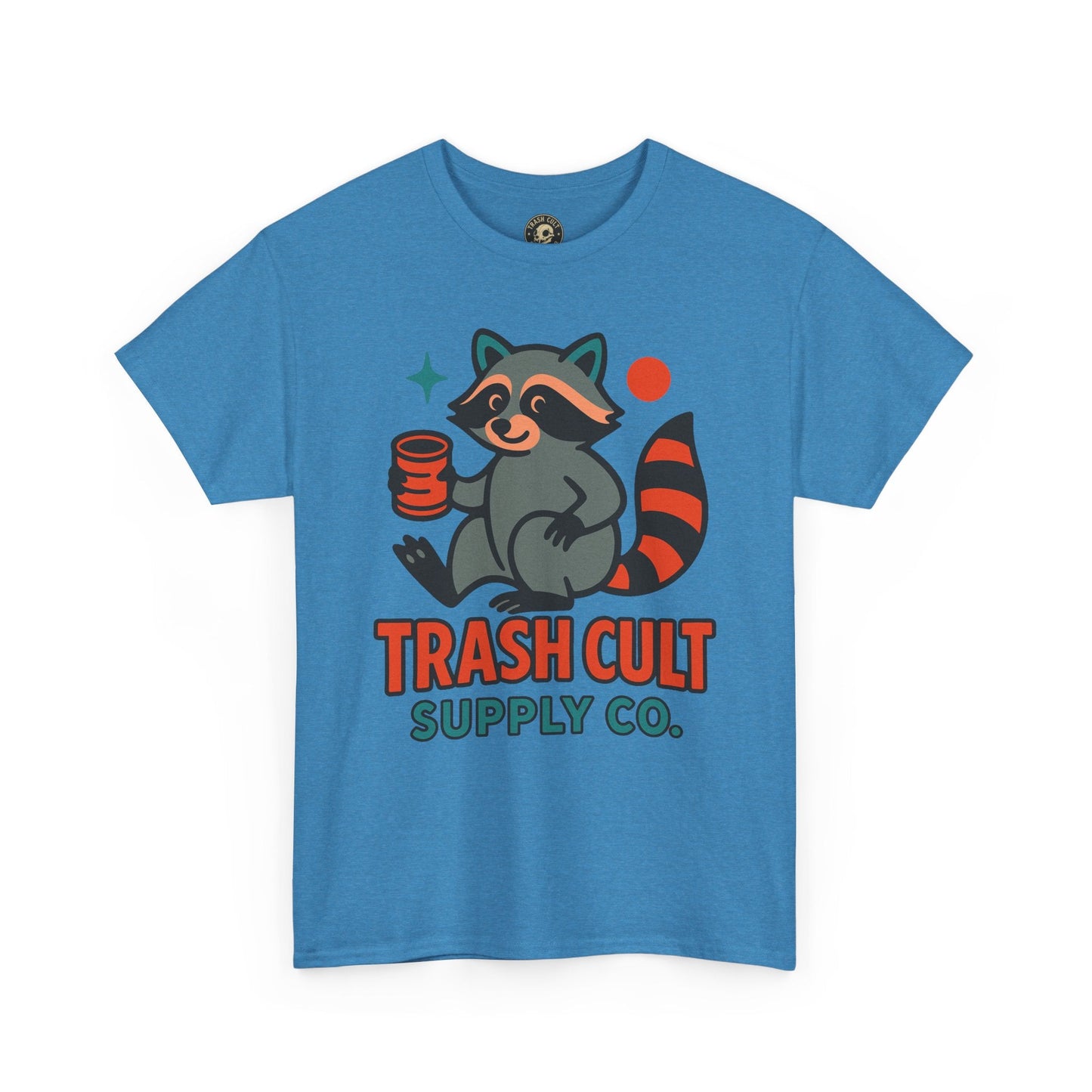Trash Cult Supply Co. Unisex Heavy Cotton Tee, Eco-Friendly Tee, Gift for Raccoon Lovers, Cute Graphic T-Shirt, Trendy Streetwear, [...]