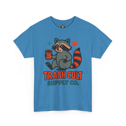 Trash Cult Supply Co. Unisex Heavy Cotton Tee, Eco-Friendly Tee, Gift for Raccoon Lovers, Cute Graphic T-Shirt, Trendy Streetwear, [...]