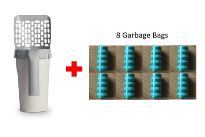 Storage Box Integrated Cat Litter Shovel