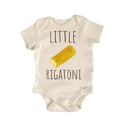 Italian Pasta Rigatoni Newborn Baby Onesie® Bodysuit GS1
