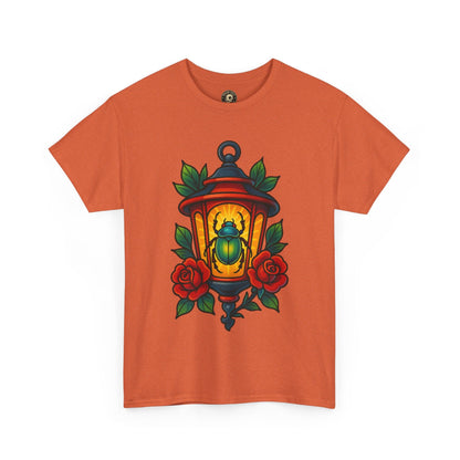 Vintage Lantern Beetle Unisex Heavy Cotton Tee - Eccentric Nature Lover Gift, 90s Aesthetic T-Shirt, Botanical Art Apparel, Summer [...]