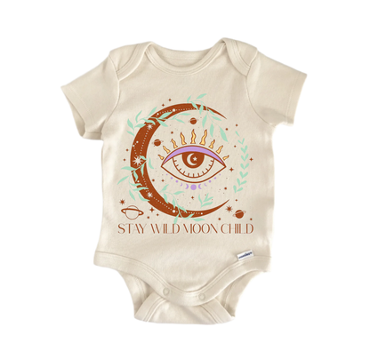Stay Wild Moon Child Newborn Baby Onesie® Bodysuit GS1