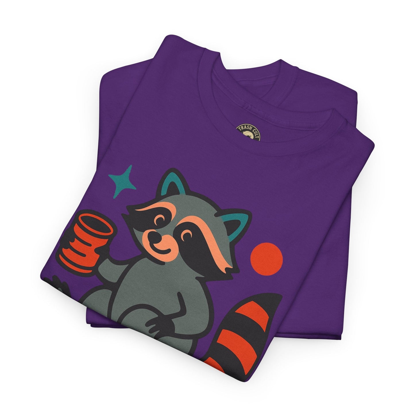 Trash Cult Supply Co. Unisex Heavy Cotton Tee, Eco-Friendly Tee, Gift for Raccoon Lovers, Cute Graphic T-Shirt, Trendy Streetwear, [...]