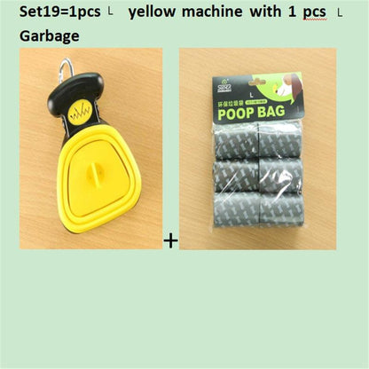 Portable Pet Pooper Scooper with Waste Bags