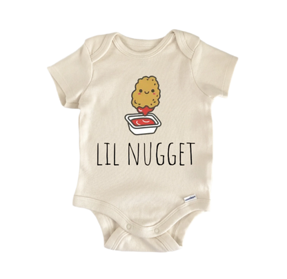 Nugget Chicken Fast Food Newborn Baby Onesie® Bodysuit