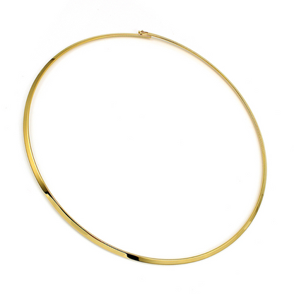 Sleek Collar Choker Necklace 18K Non Tarnish