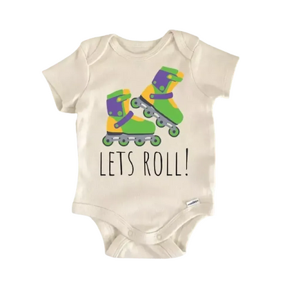 Roller Skate Inline Newborn Baby Onesie® Bodysuit