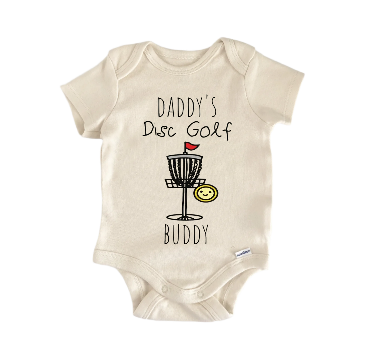 Disc Golf Frisebee Newborn Baby Onesie® Bodysuit