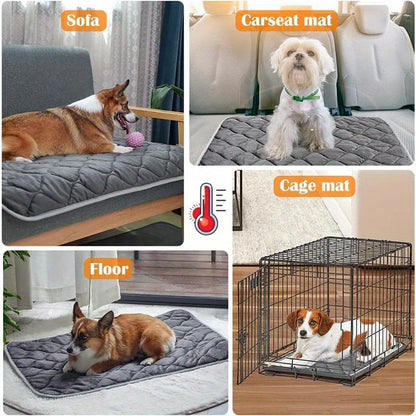 Extra Warm Thermal Dog Cat Bed
