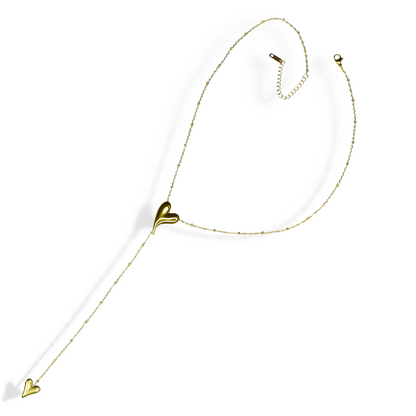 Two of a Kind Gold Necklace